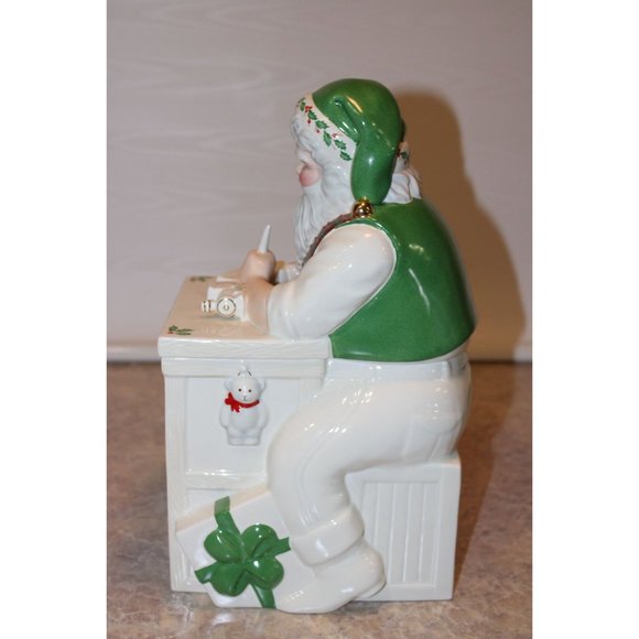 Cookie Jar - Santa's Workbench by Lenox - Picture 4 of 10